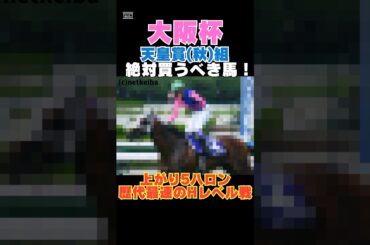 【大阪杯2026】天皇賞(秋)組から絶対買うべき馬！上がり5ハロン歴代最速のHレベル戦！
