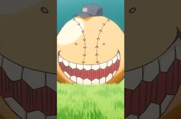 殺せんせーが野球ボールに⁉️