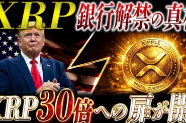 ✨XRP速報✨銀行解禁の真相が判明…30倍シナリオが現実味を帯びてきました❗️【リップル最新情報】