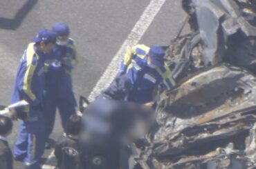 遺体の損傷激しく2週間経っても身元特定できず… 新名神の6人死亡事故 トラック運転手の女を立ち会わせ車両の検証 三重
