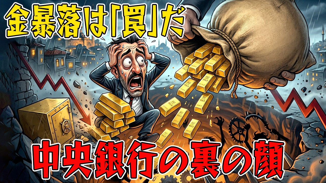 【騙されるな】金価格の暴落は罠!トルコ中央銀行「50トン売却」の裏に隠された恐ろしい真実とは? 【騙されるな】金価格の暴落は罠!トルコ中央銀行「50トン売却」の裏に隠された恐ろしい真実とは?