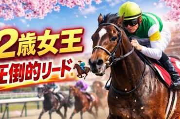 【桜花賞2026】2歳女王スターアニスが圧倒的リード！勝利の行方は…⁉️