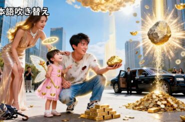 【日本語吹き替え】貧乏青年が命がけで救った少女は、天界から落ちた小財神だった！「パパ」と認めたその日から、点石成金で資産は無限大、美人社長も妻に。これが神様がくれた最高の家族！  #中国ドラマ