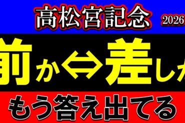 高松宮記念2026 展開予想｜前崩れか前残りか…位置取りと4角の攻防で勝ち馬は決まる