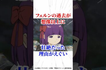 フェルンの過去が想像以上に壮絶だった理由がえぐい #葬送のフリーレン #アニメ #漫画