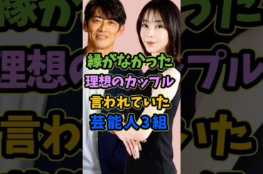 理想のカップルだった芸能人3組 #芸能人 #shorts #カップル #反町隆史 #稲森いずみ