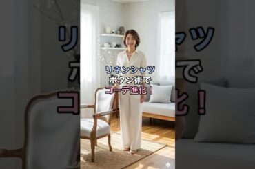 #60代ファッション #リネン
