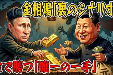 【大異変】今すぐ金を売るべきか、買うべきか？ロシアの金売却と中国の爆買いが意味する恐るべき未来。データが明かす世界経済の裏側と賢い投資家の次なる一手