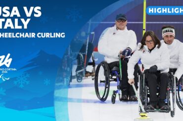 USA 🇺🇸 vs Italy 🇮🇹 Mixed Team Wheelchair Curling Highlights | Milano Cortina 2026