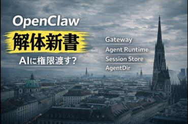 OpenClaw 解体新書｜AIに実行権限を渡すと何が起きるのか
