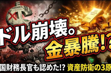 【緊急警告】ペトロダラーの終焉と「金」の暴騰。BRICSが仕掛けるドルの処刑が始まった…#脱ドル化 #金価格 #BRICS