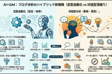 既存の自動化スクリプトと、MCPを活用した対話型AIを使い分ける