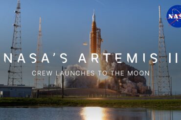 NASA's Artemis II Crew Launches To The Moon (Official Broadcast)