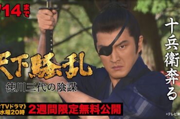 ドラマ「天下騒乱 徳川三代の陰謀」第二部:十兵衛奔る【公式】※4/1-4/14無料公開