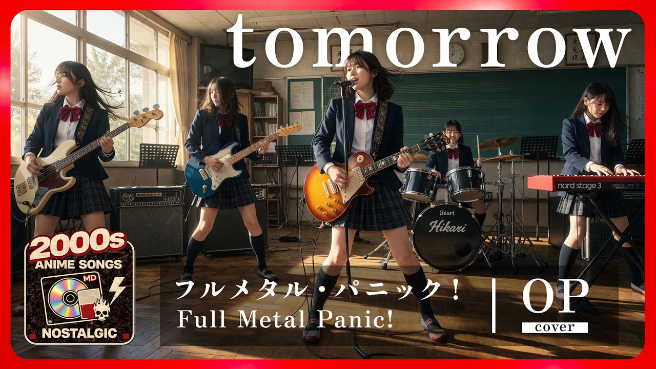 フルメタル・パニック! OP|tomorrow(下川みくに)|2000年代アニソン名曲【AIカバー】 フルメタル・パニック! OP|tomorrow(下川みくに)|2000年代アニソン名曲【AIカバー】