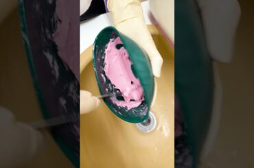 【歯型取り】アルジネート練り #ASMR #歯医者さん #歯科オンライン診療