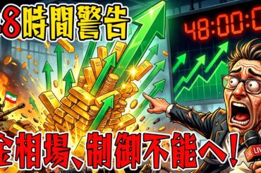 【緊急警告】 米イラン停戦はただの序章！金相場の予測不能な暴走と、アナリストが「今後48時間は警戒せよ」と叫ぶ不気味な背景