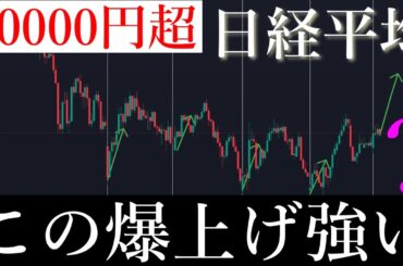 ⚠️「急騰」60000円越えくる。この上げは高値更新ある。日経平均株価/Ni225