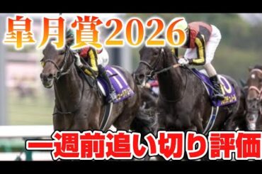 皐月賞2026 一週前追い切り評価