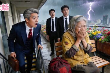 【日本語吹き替え版】貧しい老女が嫁に追い出され、屋上で涙する――だがそれを見たCEOが、彼女を初恋の相手だと気づく!?再び愛が燃え上がる、運命の大逆転！#中国ドラマ #短編ドラマ #逆襲#drama