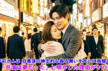 【神対応すぎる】上戸彩さんは 目黒蓮の紳士的な振る舞いを大いに称賛した ! …「共演は夢だった」と明かした理由がヤバい！