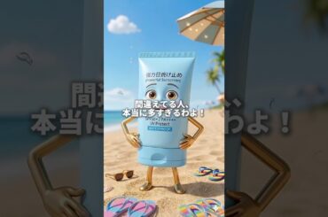 日焼け止めの塗り方、間違えてる人多すぎるわ！☀️ #美肌 #スキンケア #日焼け止め #おすすめ