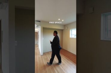 ルームツアー「22.73帖のLDKにはフリースペースのある家」