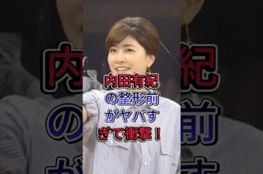 内田有紀の整形前がヤバすぎて衝撃！ #内田有紀 #女性芸能人 #芸能人 #fyp