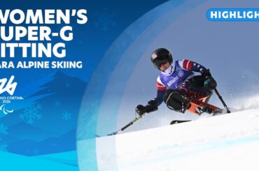 Para Alpine Skiing Women’s Super-G Sitting Highlights ⛷️❄️ | 9 Mar | Milano Cortina 2026