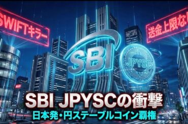 【2026年最新】SBI×JPYSCの衝撃｜日本初「信託型円ステーブルコイン」が決済インフラを根本から変える理由