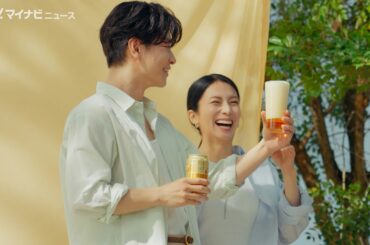 柴咲コウ、佐藤健が注いだビールの泡の量に爆笑 撮影中も和気あいあい