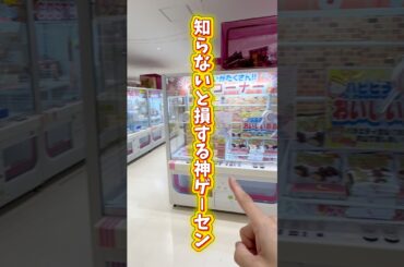 【クレーンゲーム】知らないと損…このゲーセン神すぎて取れすぎた🔥#shorts
