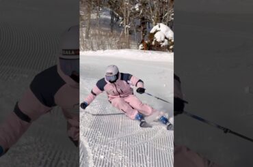 カービング小回りの秘訣はここにある！森田優香#shorts #carving #レッスン