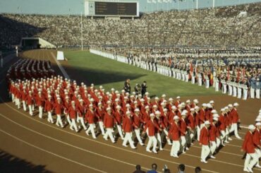 ~   昭和30年代の思い出   ~    （東京オリンピック・マーチ 開会式入場行進実況）