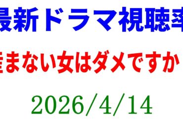 産まない女はダメですか？！視聴率速報☆2026年4月14日