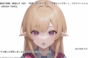 水着姿が話題・高島礼子（60）「妖精に見えます！！」「可愛らしいです〜！」プライベートショットに反響. ABEMA TIMES