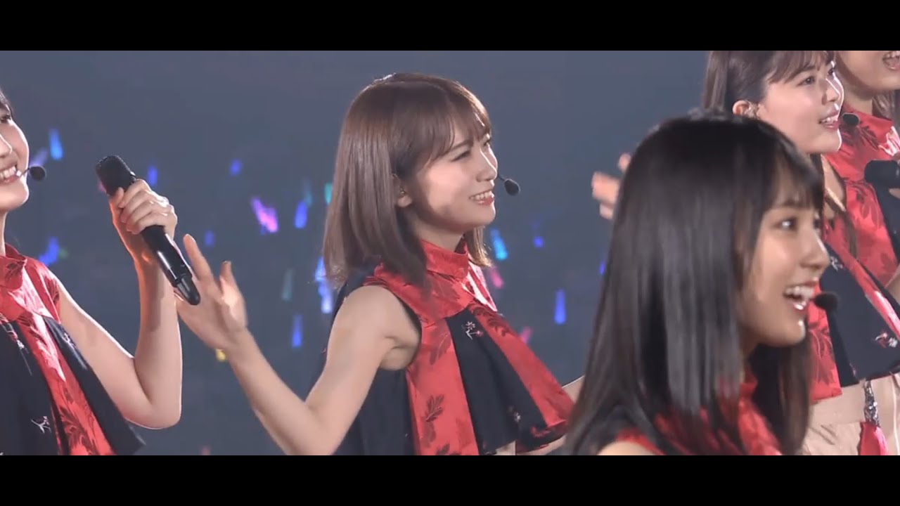真夏の全国ツアー2021 ガールズルール Akimoto Manatsu Focus 乃木坂46  #与田祐希 #筒井あやめ #秋元真夏  #星野みなみ #腋