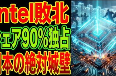 【日本企業の逆襲】Intelも敗北した次世代AI半導体の「見えない支配者」とは？