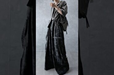 Spielioのフェードシャツを使ったモノトーン　#ファッション #メンズファッション #コーデ #韓国ファッション #ストリートファッション