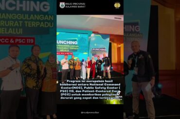 Direktur RSUD Sulbar Hadiri Peluncuran Sistem Penanggulangan Gawat Darurat Terpadu (SPGDT) di NTB