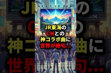 日本JR東海のCMとの神コラボ曲に世界が絶句…