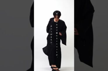 『ブラックデニム麻羽織-漆黒-』 #ショート #denim #ファッション #fashion #岡山デニム #着物 #羽織 #和服