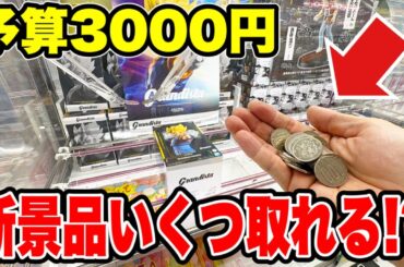 【クレーンゲーム】予算3000円で最新プライズフィギュアいくつ取れるか挑んだらまさかの展開に！？