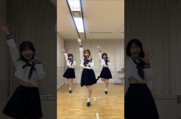 🍊 金曜日のおはよう 🌸 #AKB48 #布袋百椛 Momoka #平田侑希 Yuki Hirata ゆきちゃん #佐藤綺星 Airi Sato 🍓 #AKB48_名残り桜 #shorts #小栗有以