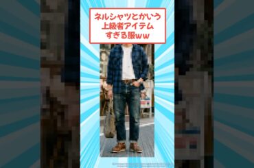 ネルシャツとかいう上級者アイテムすぎる服ｗｗｗ #2ch #メンズファッション #アメカジ