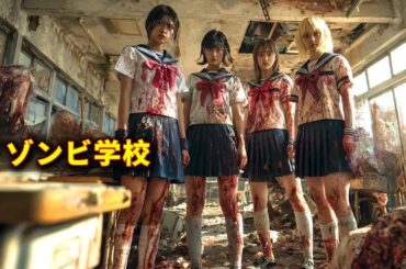 【映画紹介】女子高生がネズミに噛まれ、学校全体にゾンビウイルスが感染する