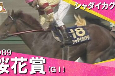【デビュー3年目 武豊騎手の神騎乗！】1989年 桜花賞 (ＧⅠ) シャダイカグラ　実況：杉本清【カンテレ公式】
