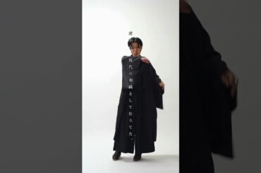 『ブラックデニム麻羽織-漆黒-』 #ショート #denim #ファッション #fashion #岡山デニム #着物 #羽織 #和服