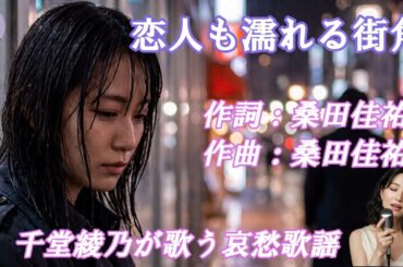恋人も濡れる街角 （中村雅俊）【千堂綾乃が歌う哀愁歌謡カバーシリーズ】｜雨の横浜、すれ違う恋｜#SUNO AI #哀愁歌謡