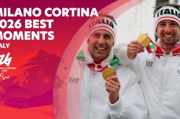 Best Moments - Italy 🇮🇹 | Milano Cortina 2026 Paralympic Games ❤️💙💚